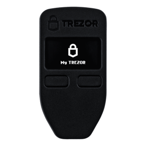 TREZOR One (Black) กระเป๋า Bitcoin – Authorised Reseller (ตัวแทนจำหน่ายอย่างเป็นทางการ)